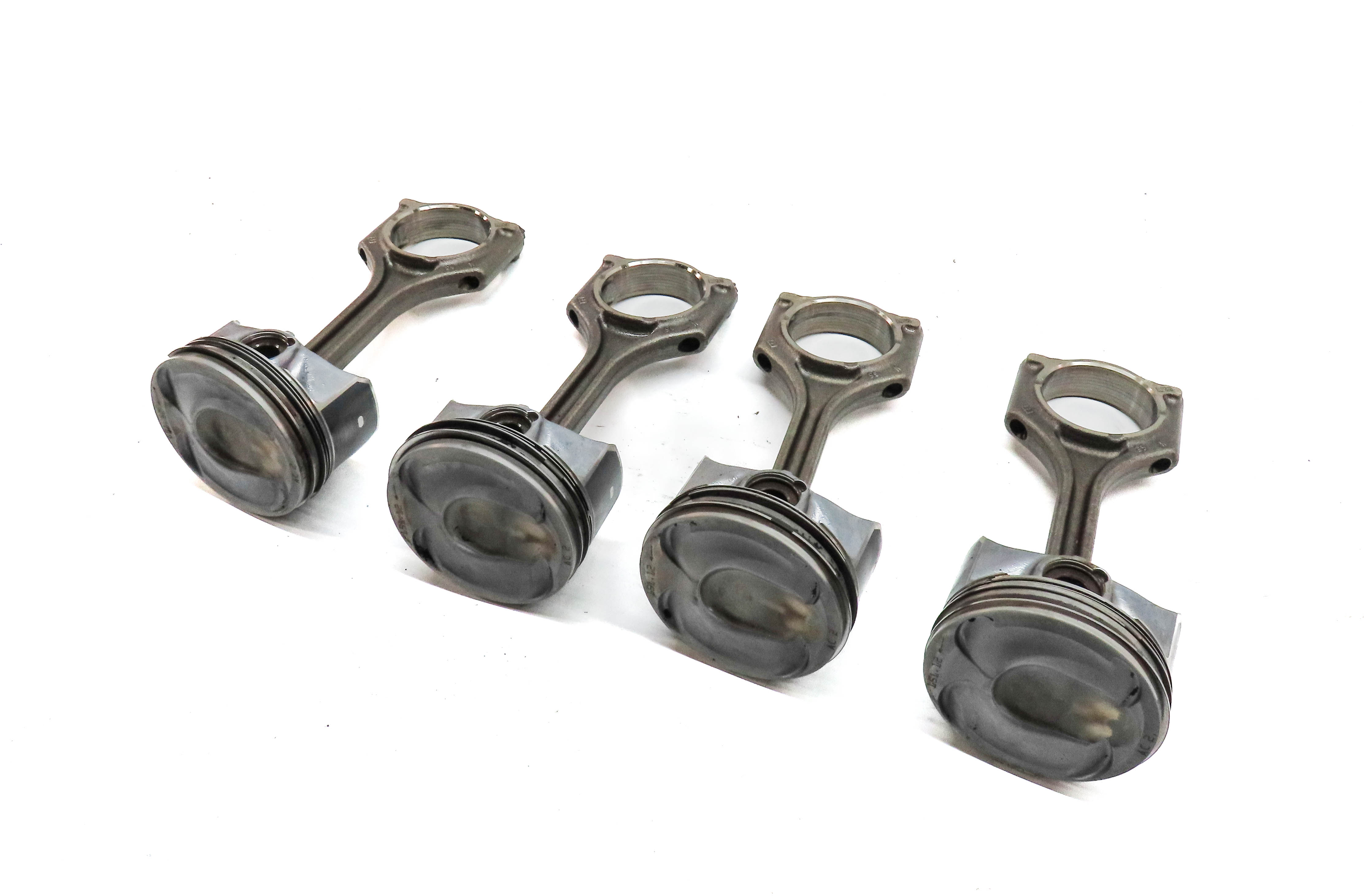 2013 RANGE ROVER EVOQUE (L538) 2.0L TURBO ENGINE PISTON & CONNECTING ROD SET/4 — exact item pictured